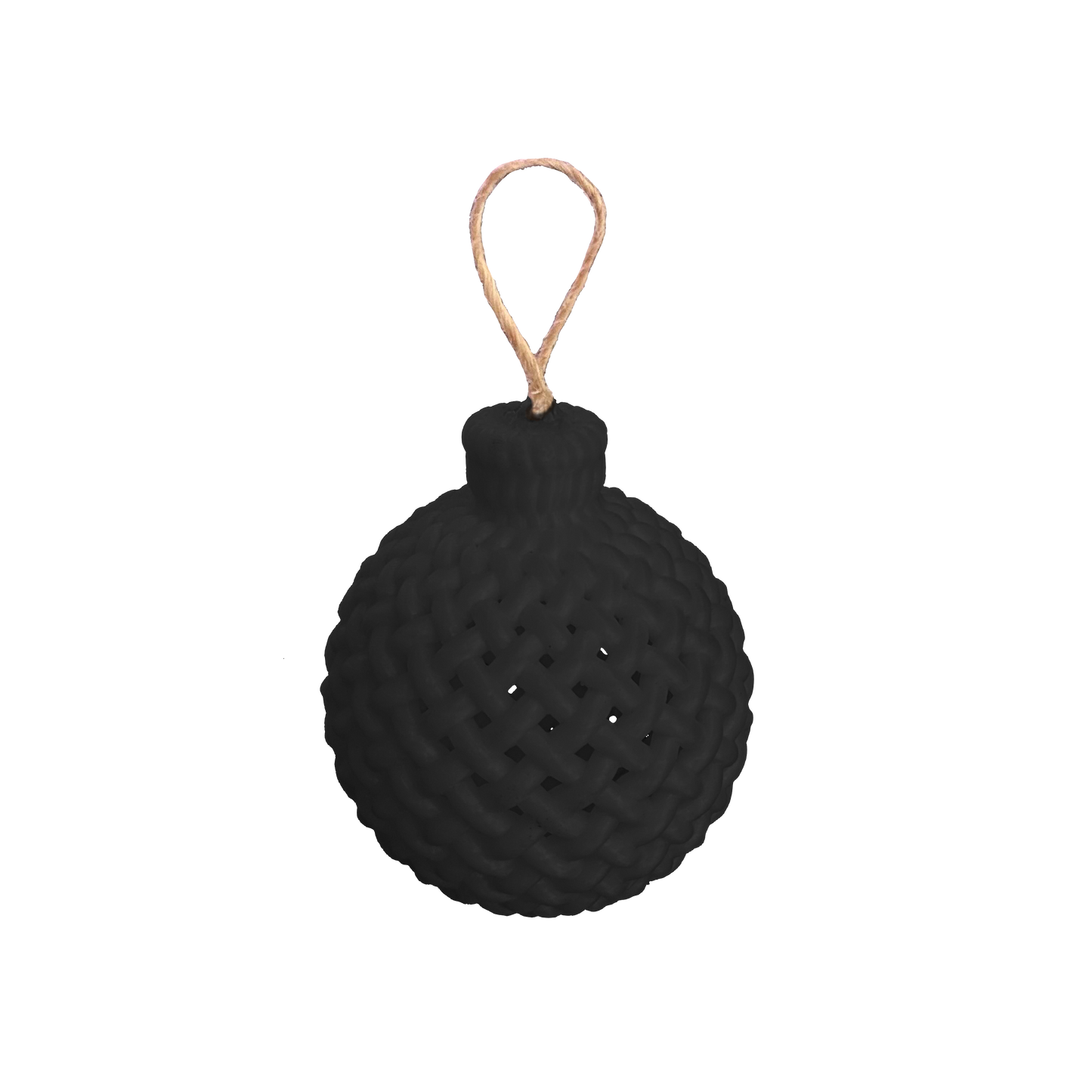 Knit Texture Bauble Ornament