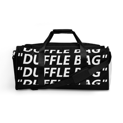 Black And White Duffle Bag