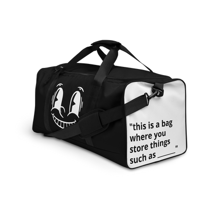 The Duffle Bag That Talks Back