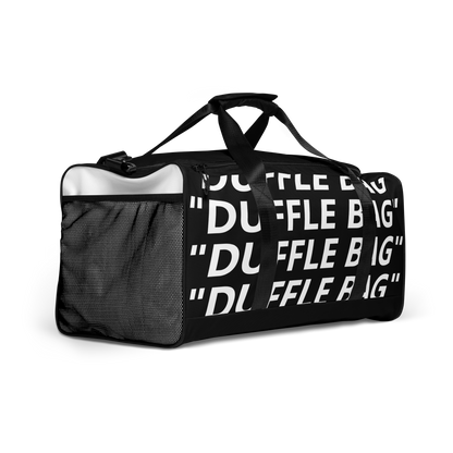 Black And White Duffle Bag