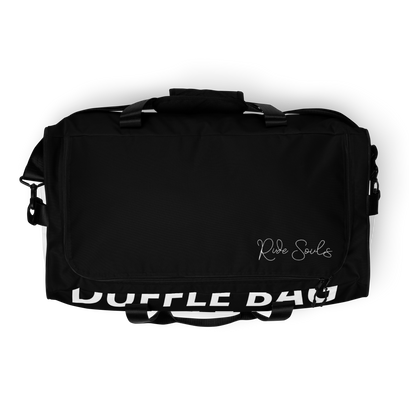 Black And White Duffle Bag