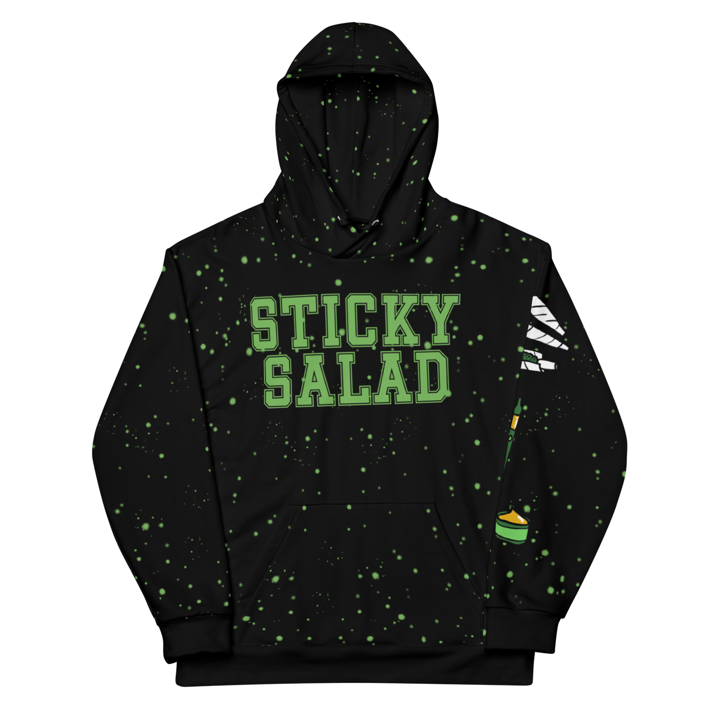 Sticky Salad Splash Hoodie