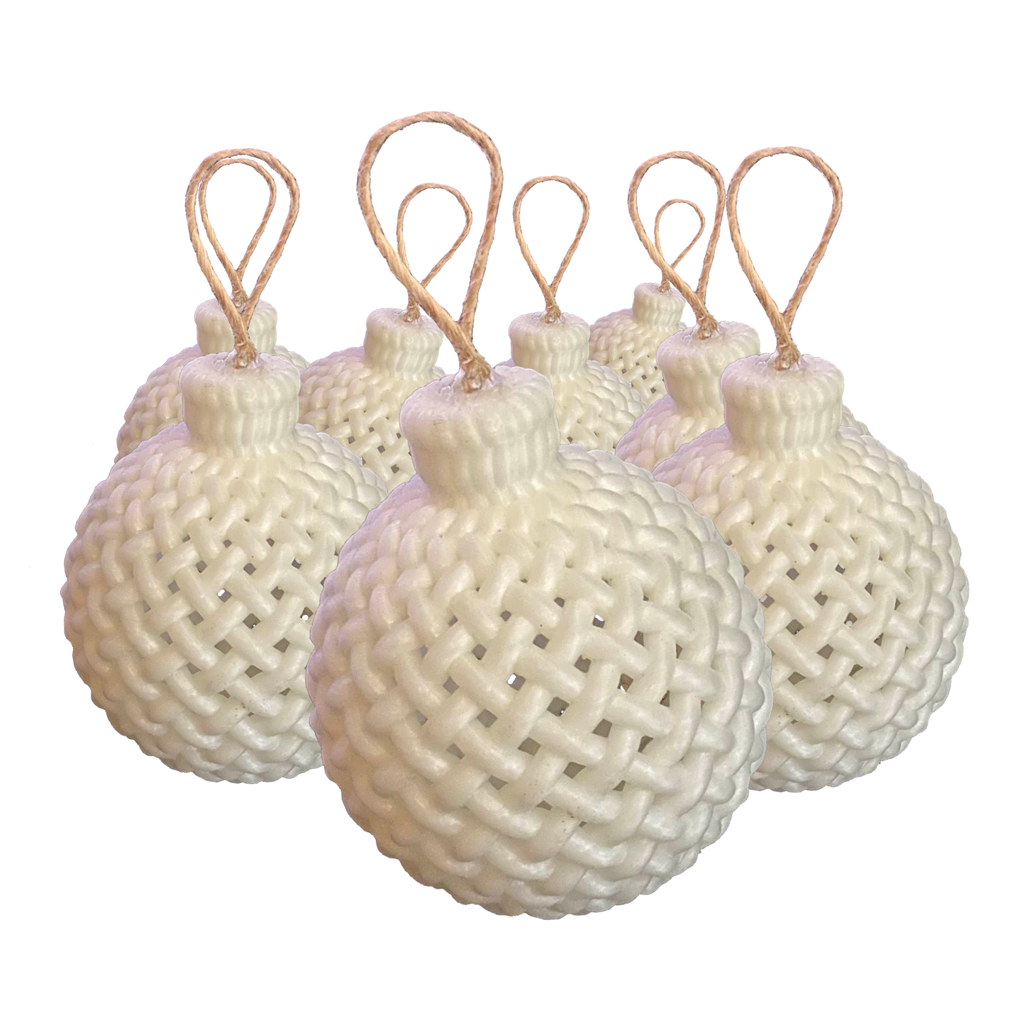 Knit Texture Bauble Ornament