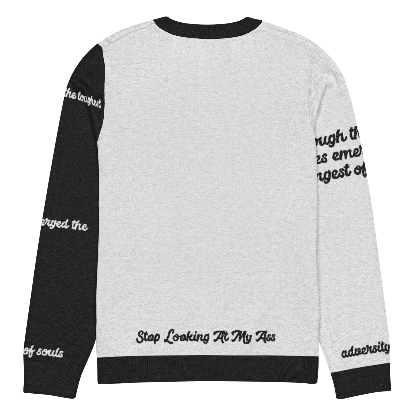 Rude Souls Knitted Crew Neck Sweater