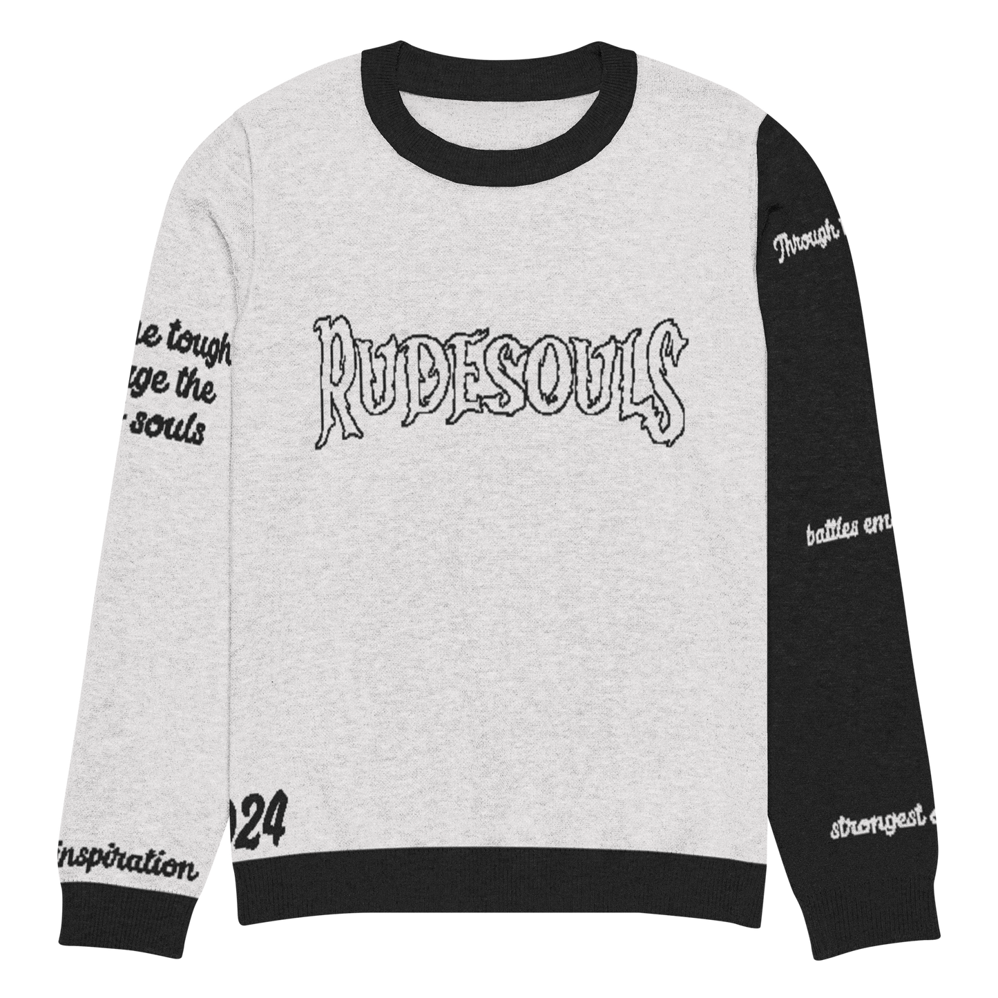 Rude Souls Knitted Crew Neck Sweater