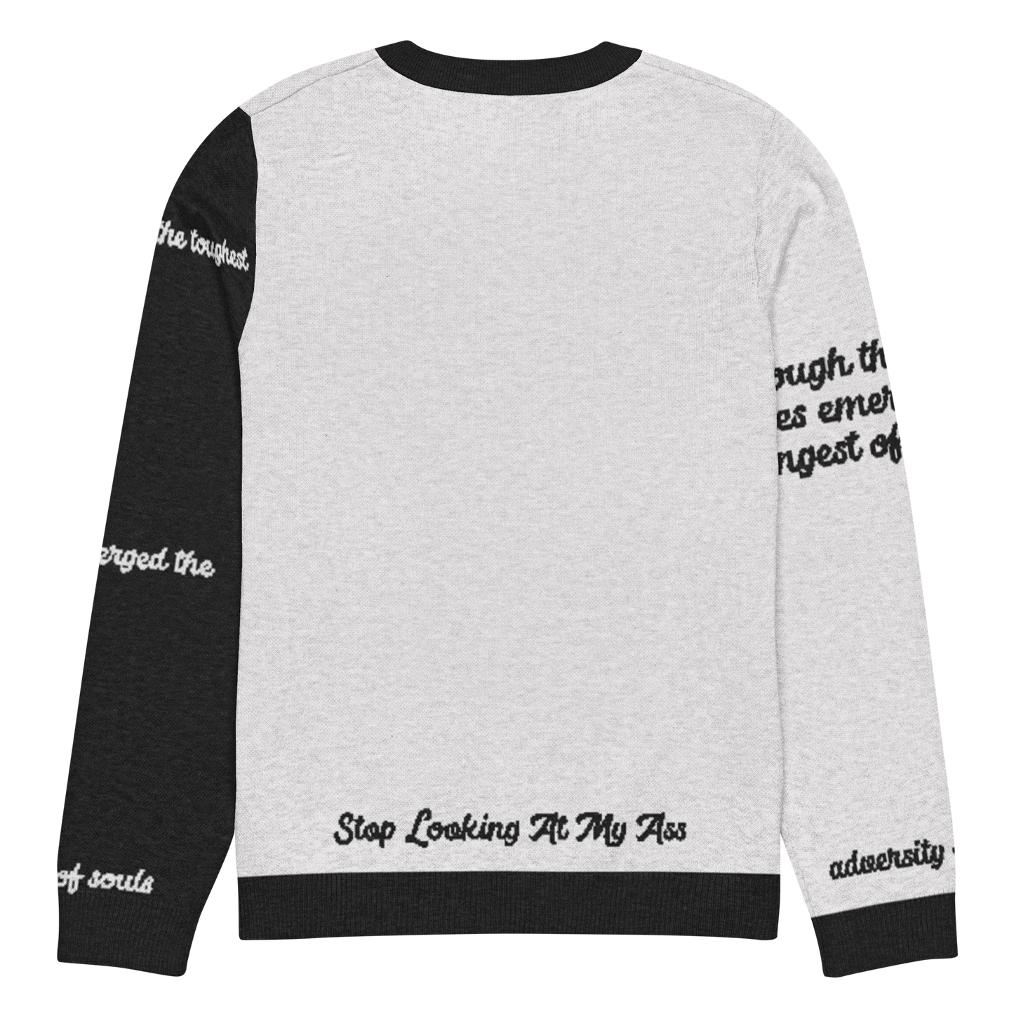 Rude Souls Knitted Crew Neck Sweater