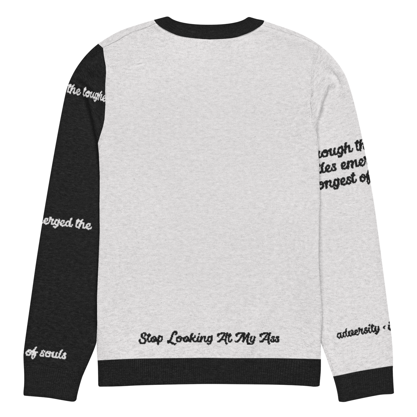 Rude Souls Knitted Crew Neck Sweater