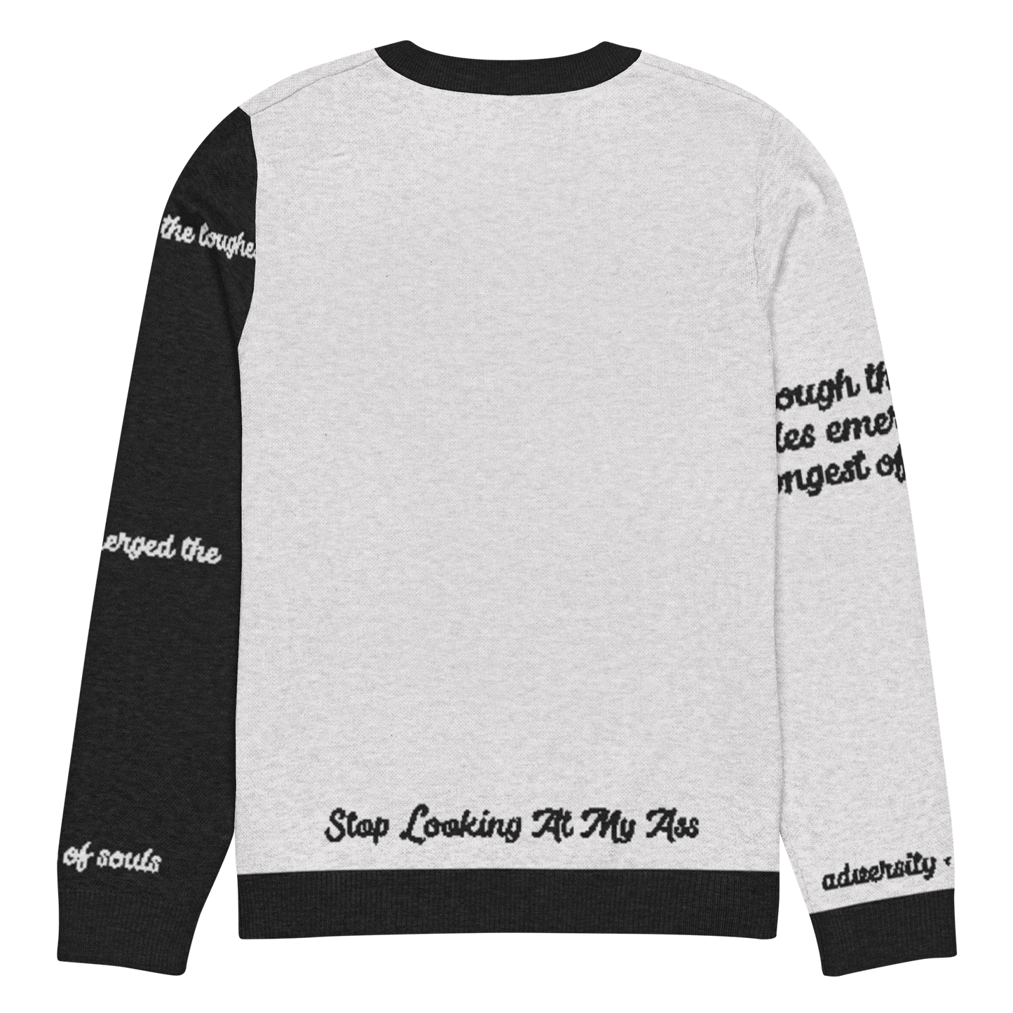 Rude Souls Knitted Crew Neck Sweater