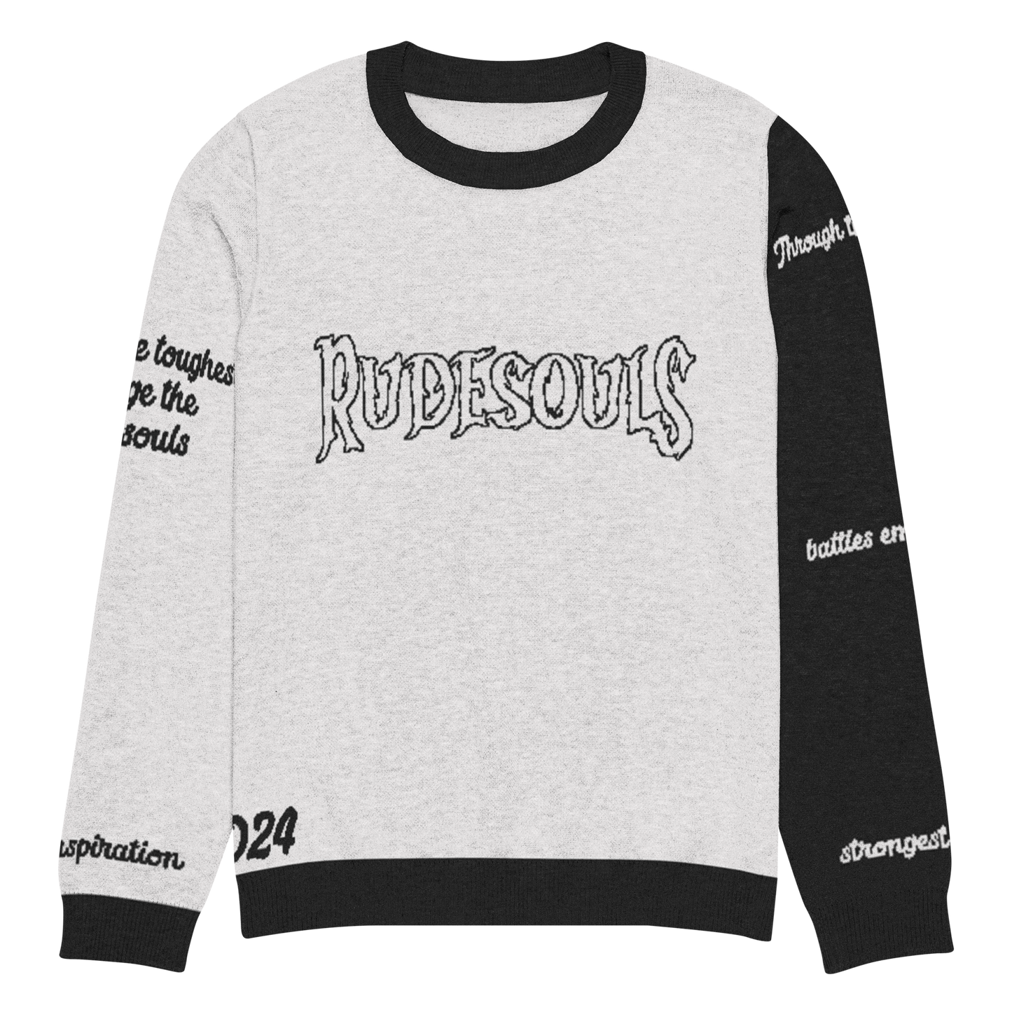 Rude Souls Knitted Crew Neck Sweater