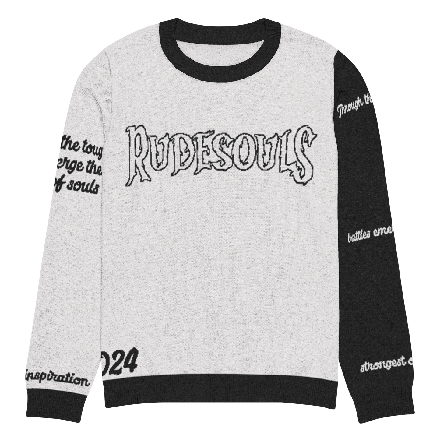 Rude Souls Knitted Crew Neck Sweater