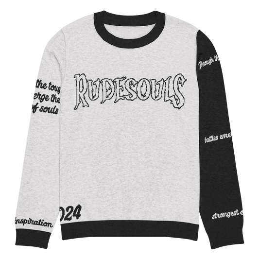 Rude Souls Knitted Crew Neck Sweater