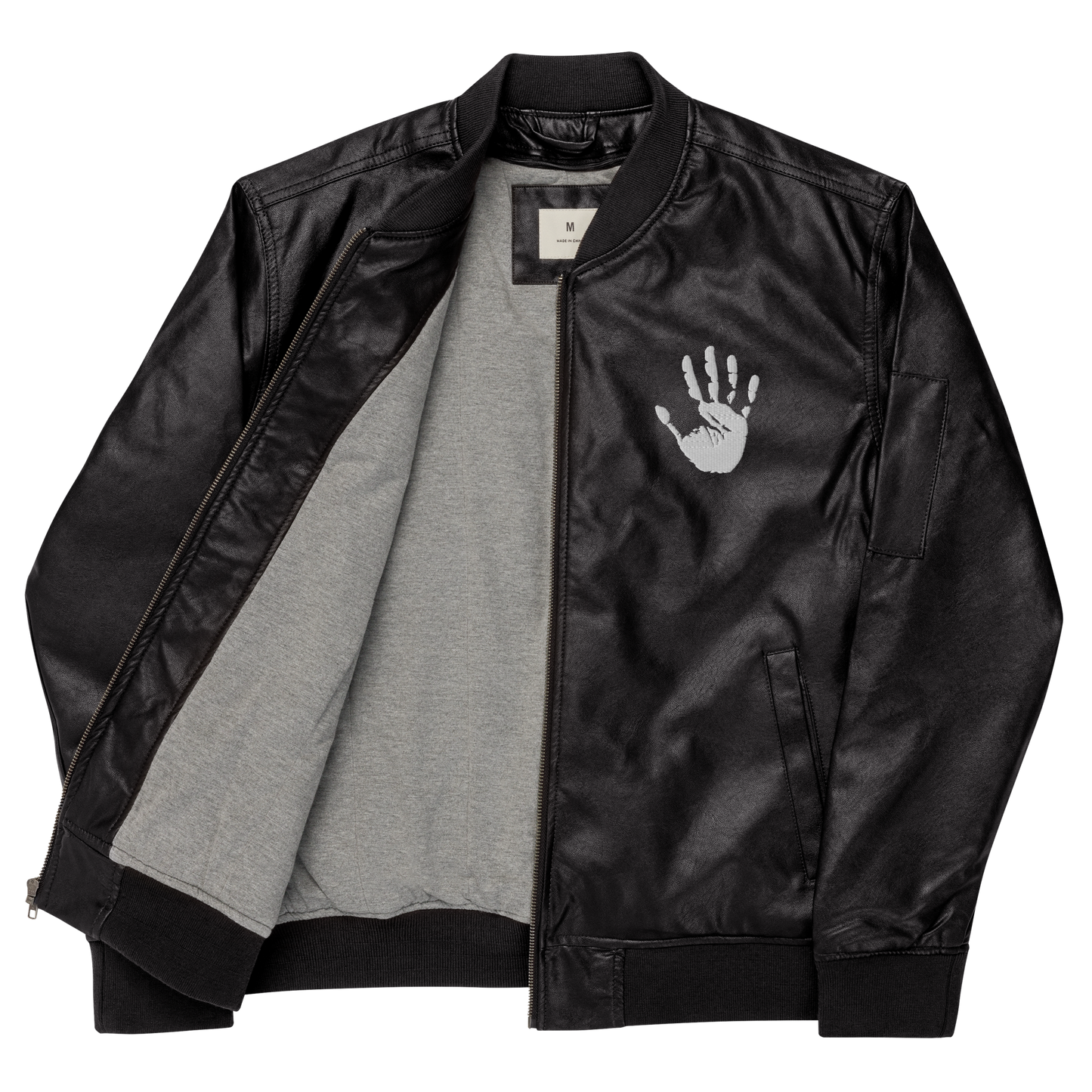 Live Life Faux Leather Jacket