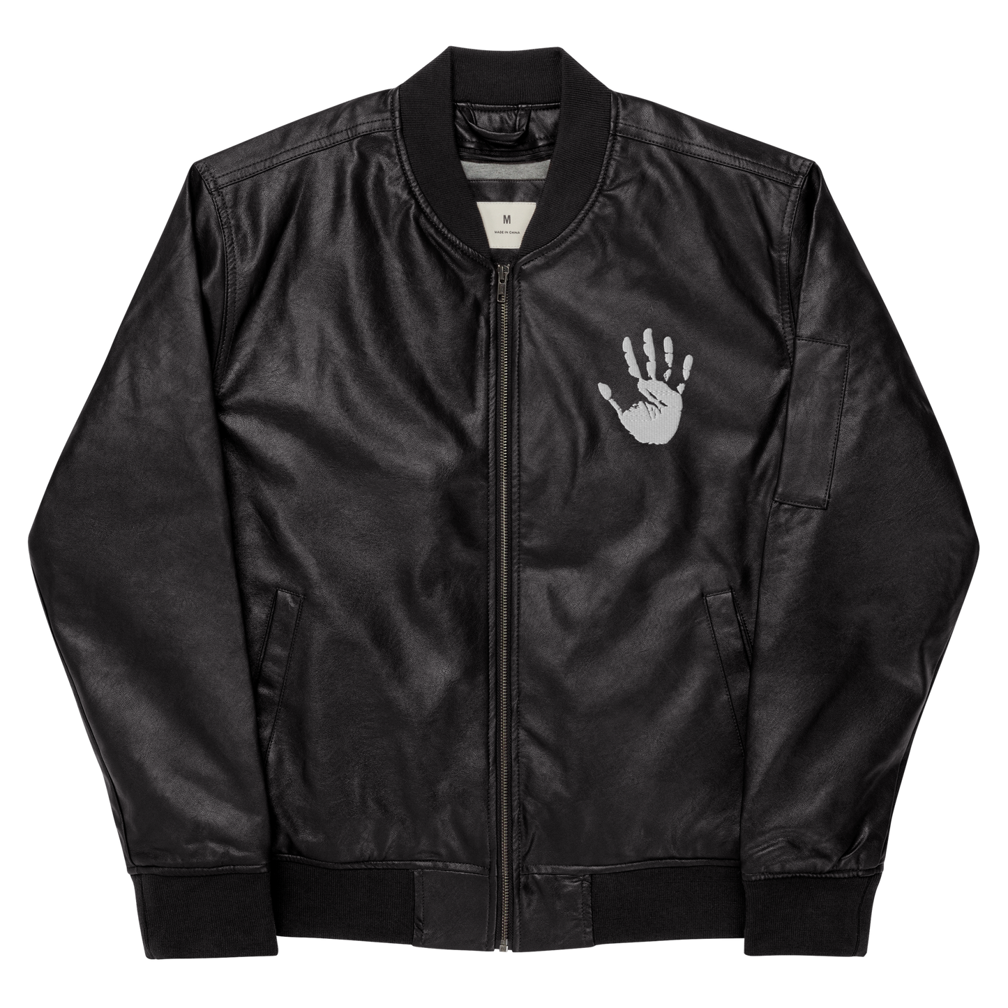 Live Life Faux Leather Jacket