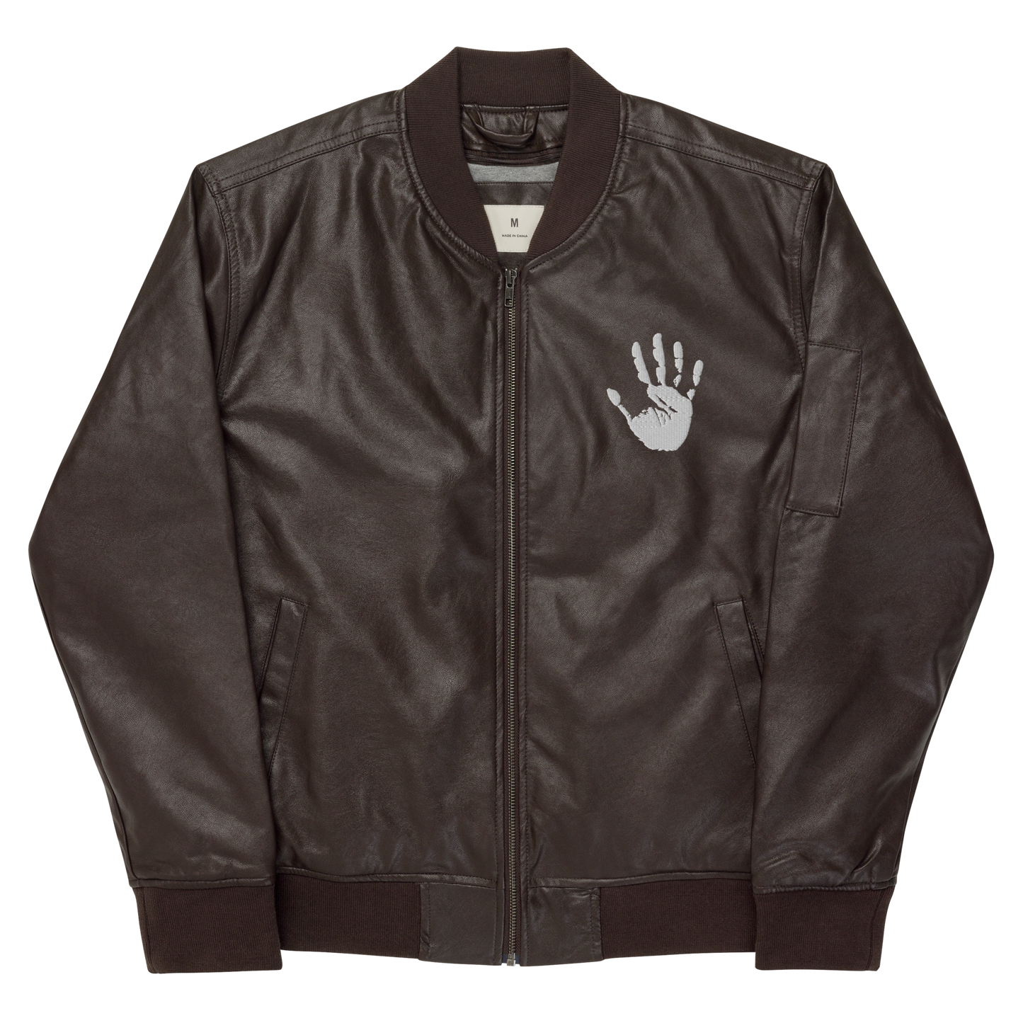 Live Life Faux Leather Jacket