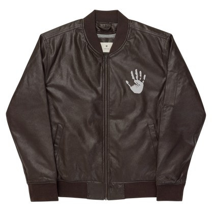 Live Life Faux Leather Jacket