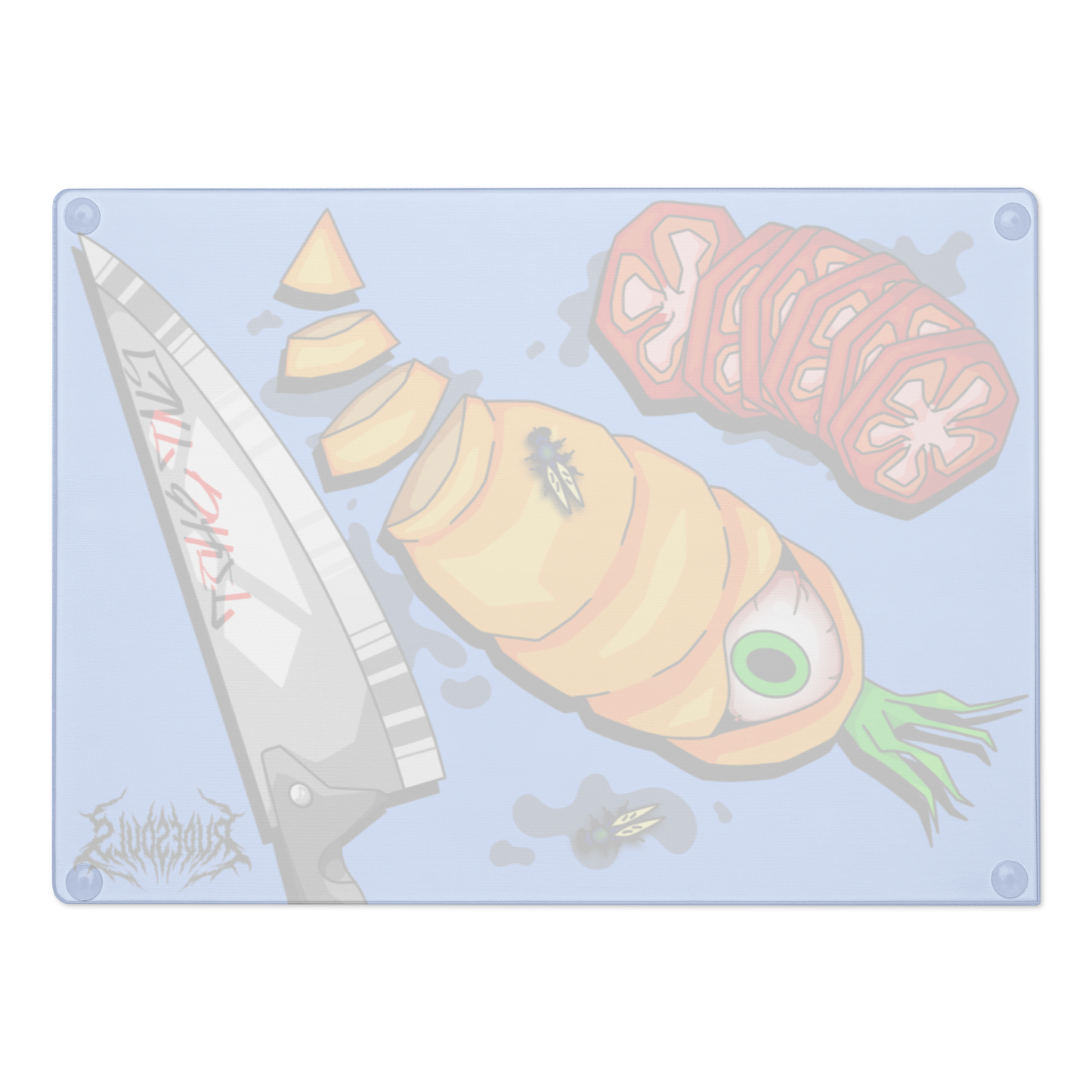 Rotting Glass Cutting Board