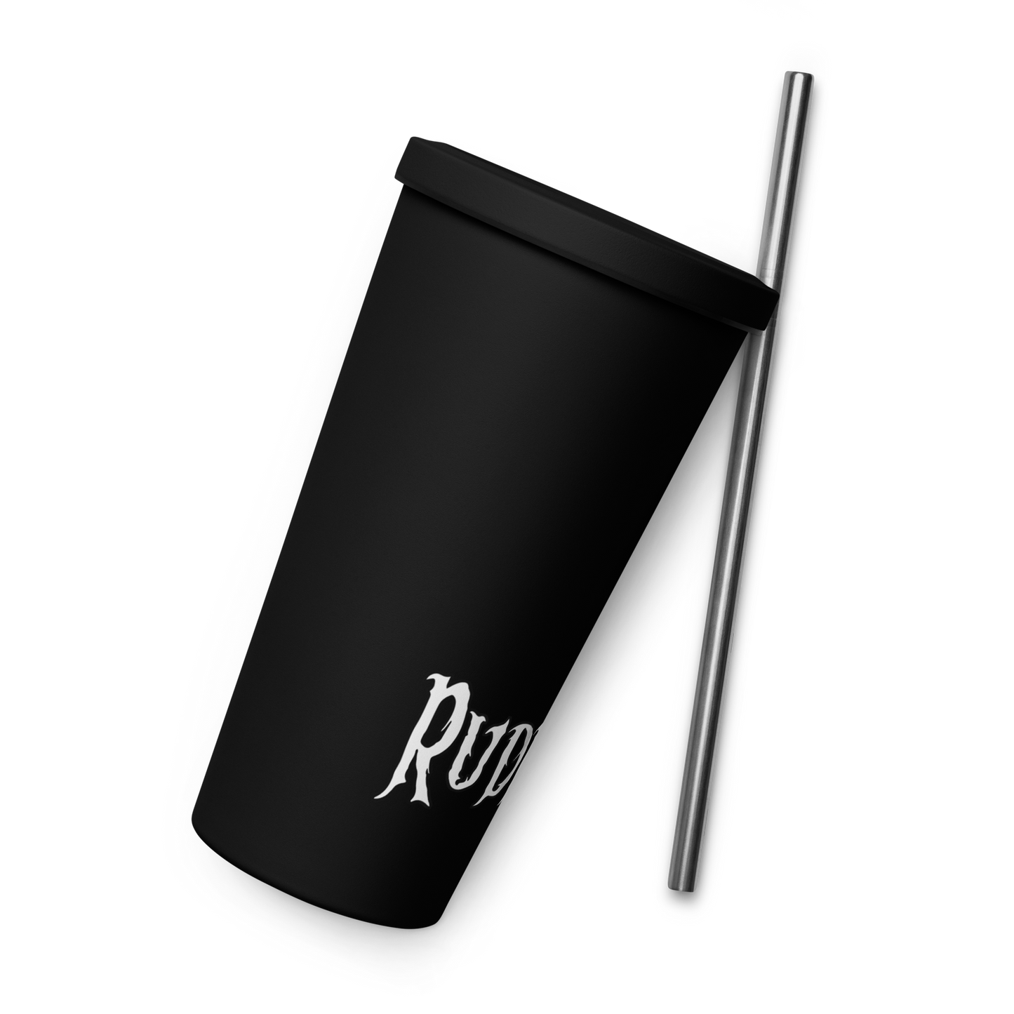 Rude Souls Insulated Tumbler With A Straw