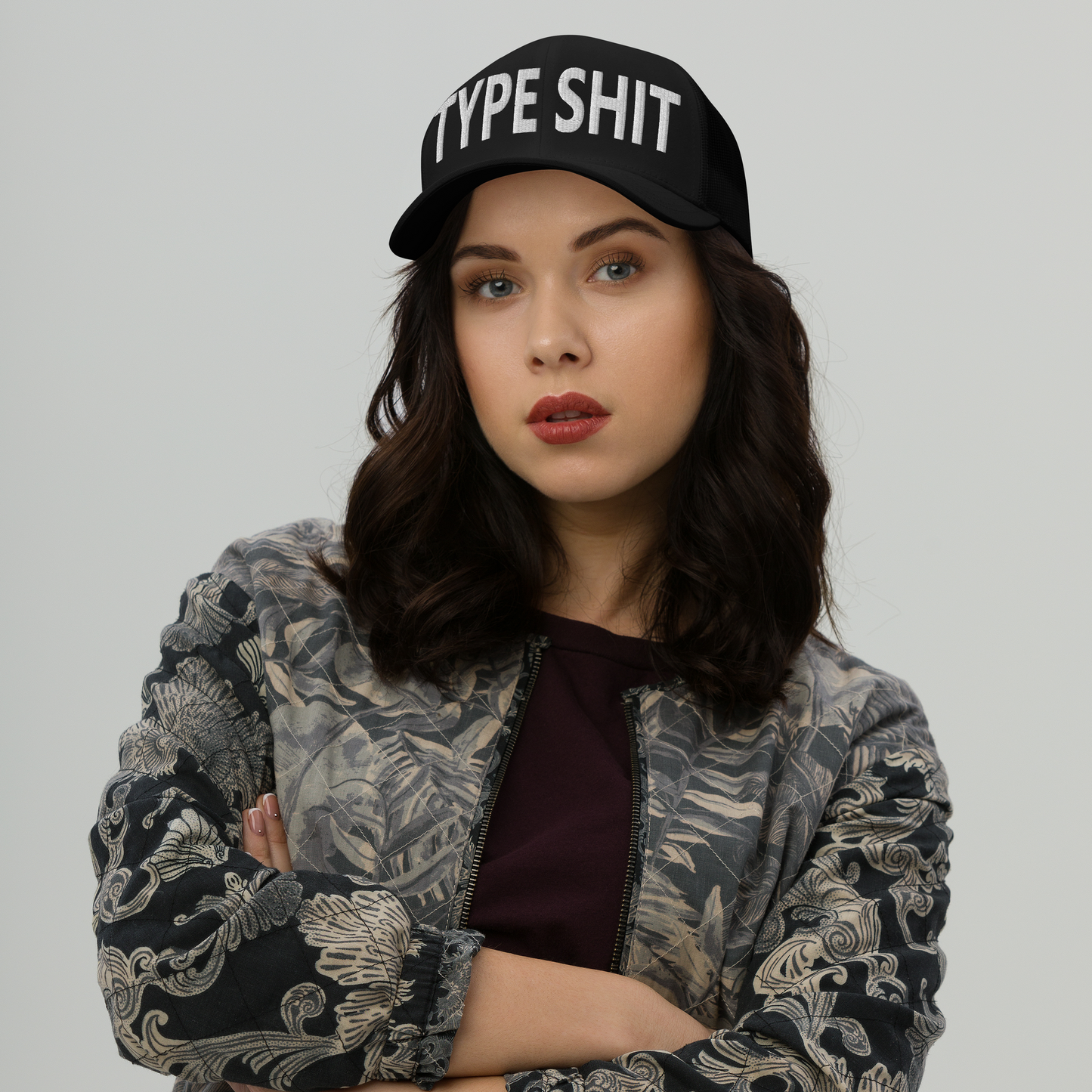 Type Shit Trucker Cap