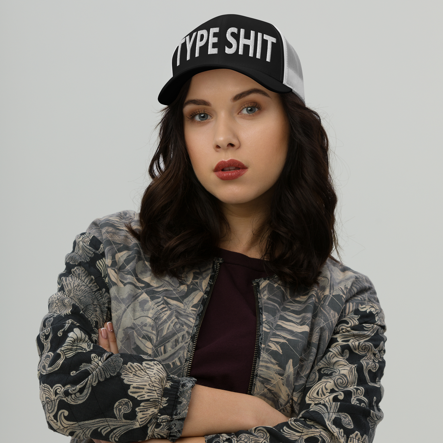 Type Shit Trucker Cap