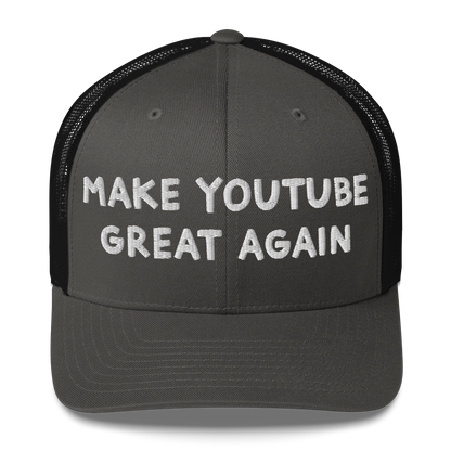 Make Youtube Great Again Trucker Cap