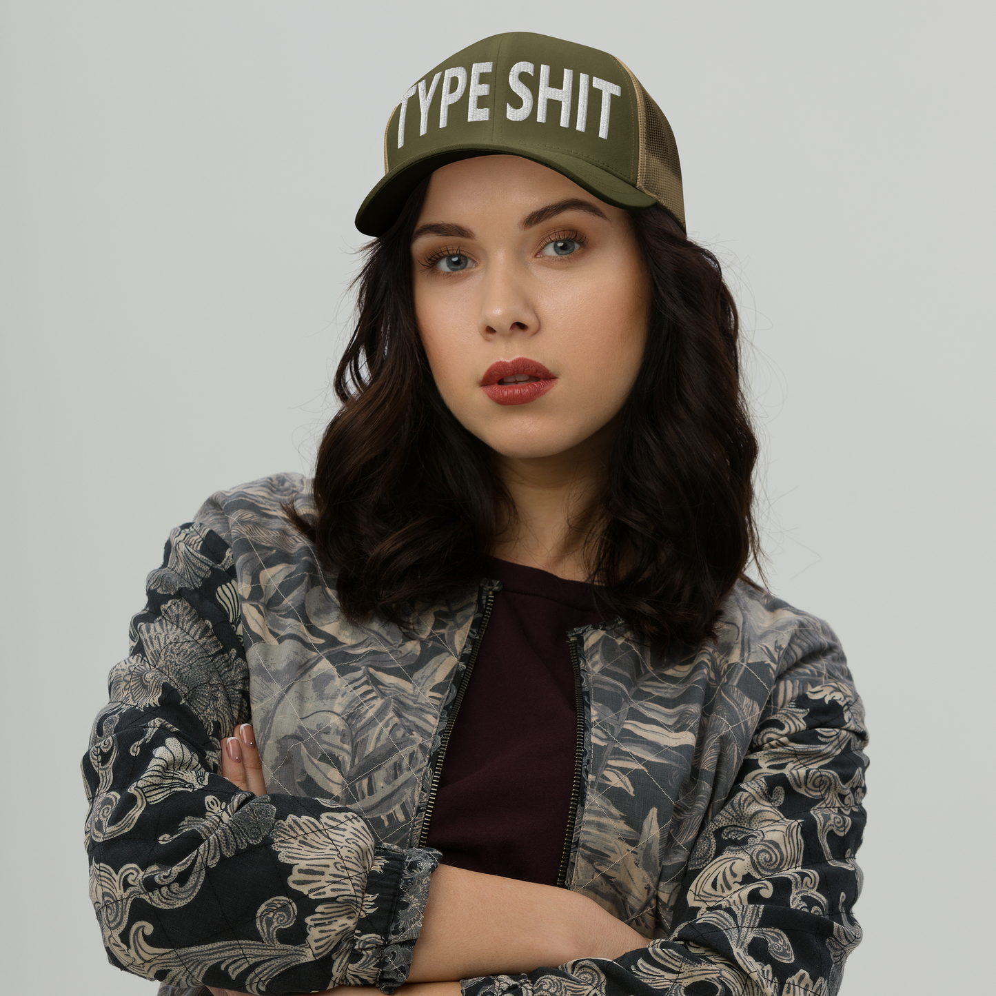 Type Shit Trucker Cap