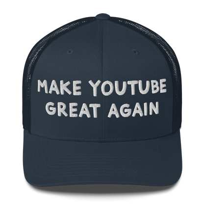 Make Youtube Great Again Trucker Cap