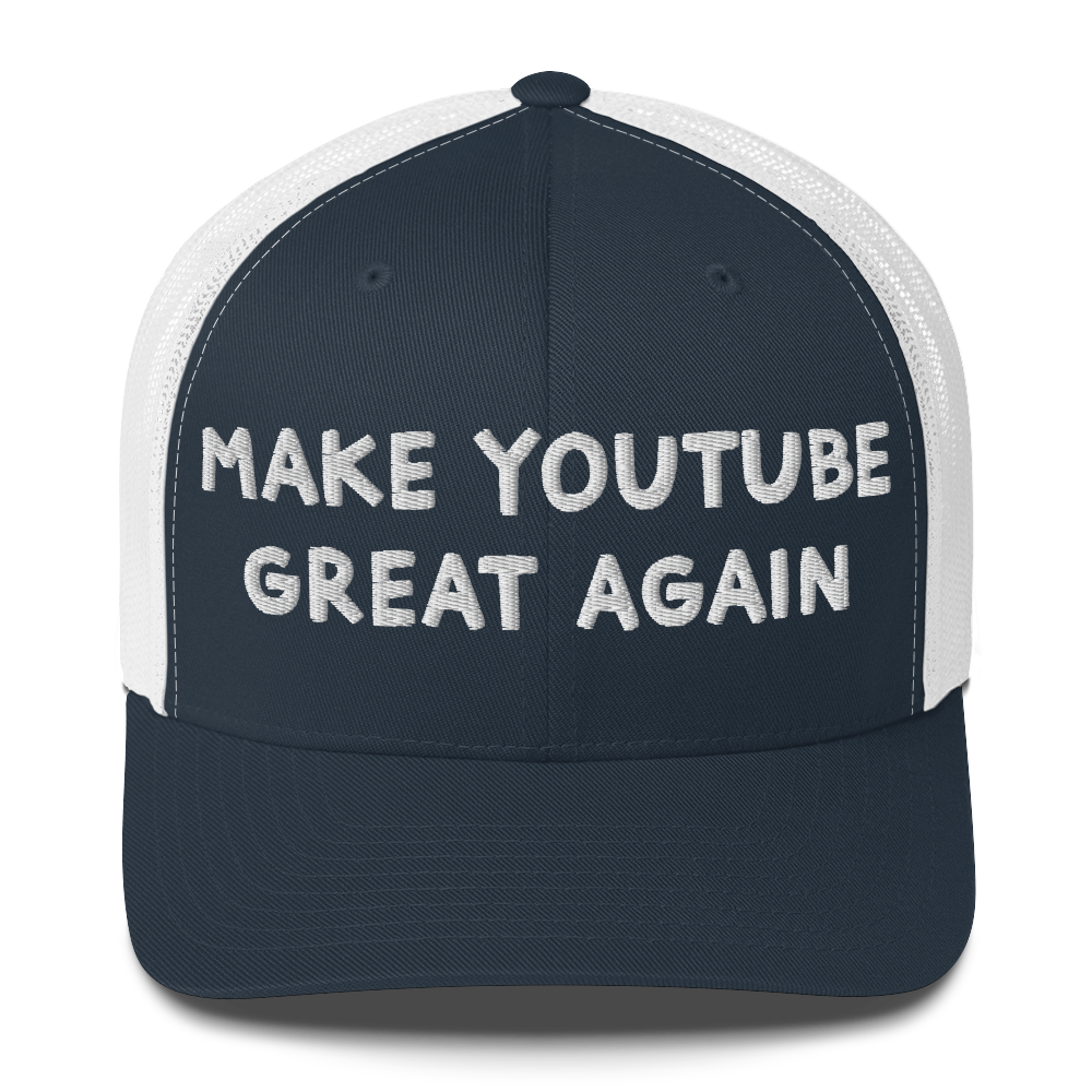 Make Youtube Great Again Trucker Cap