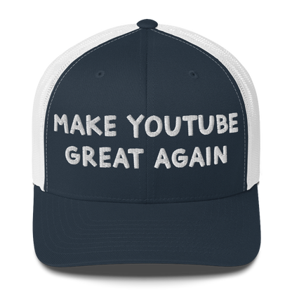 Make Youtube Great Again Trucker Cap