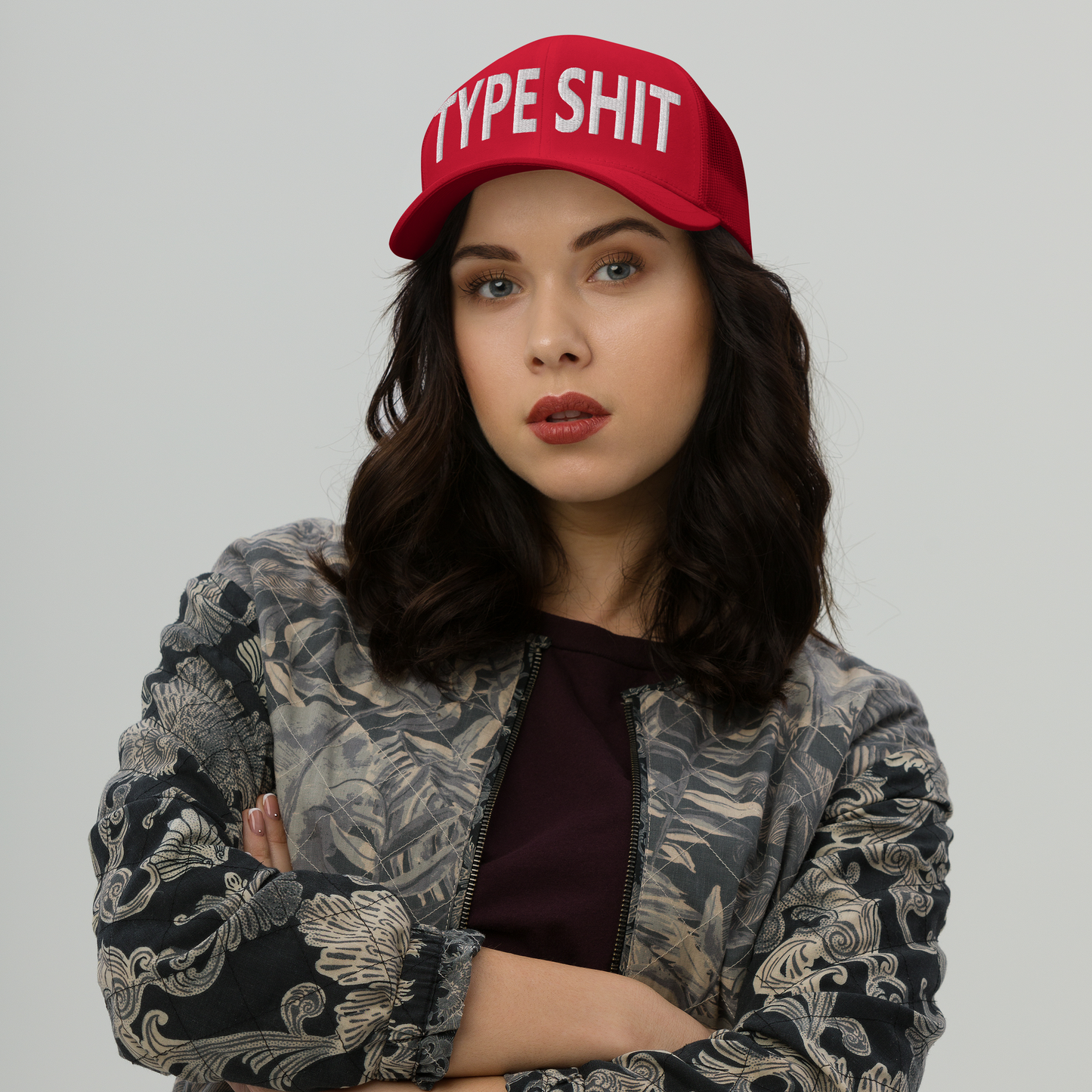 Type Shit Trucker Cap