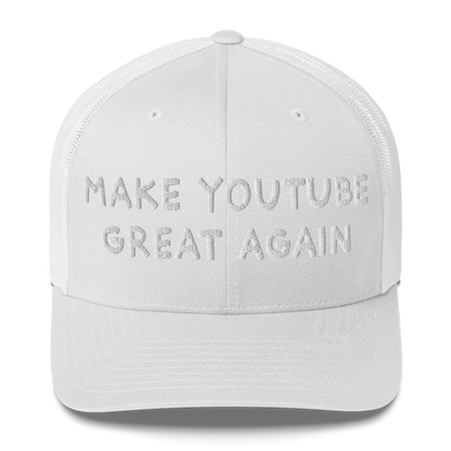 Make Youtube Great Again Trucker Cap